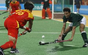 北京曲棍球賽男子組預賽巴基斯坦2-2中國