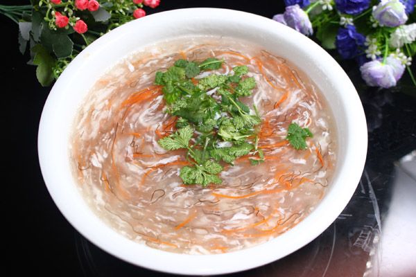 三絲髮菜羹 三絲髮菜羹