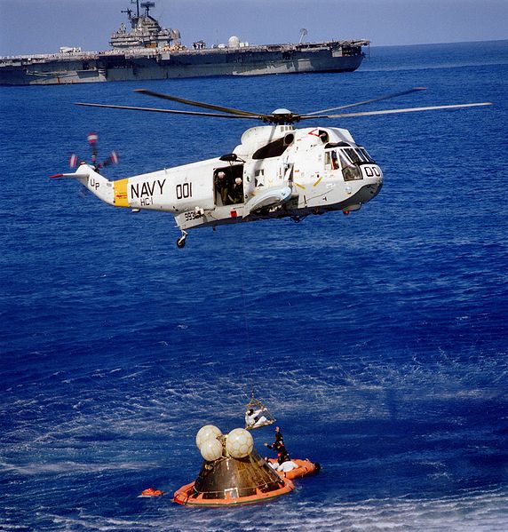 阿波羅17號返回後的救援