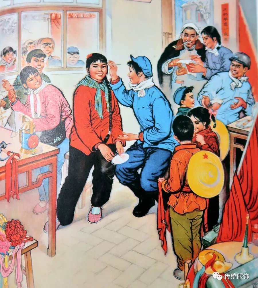為什麼56個民族合影的宣傳畫裡，只有漢族不穿民族服飾？
