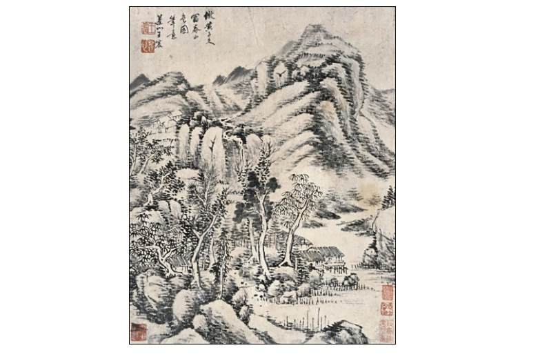 富春山色圖 富春山色圖