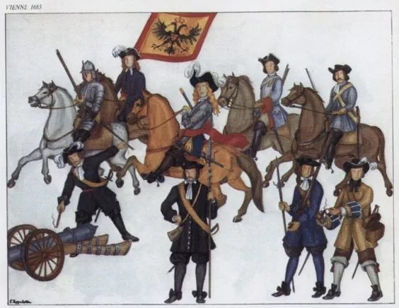 1683年的神聖羅馬帝國軍隊