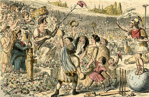 伊斯特米亞競技會比賽現場（1850年的插圖）