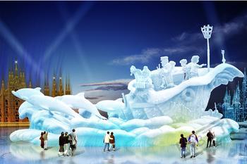 哈爾濱第十屆冰雪大世界景色