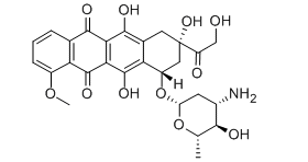 表阿黴素結構圖