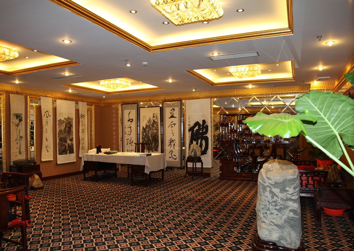 在北京西客站瑞海國際商務酒店設展廳