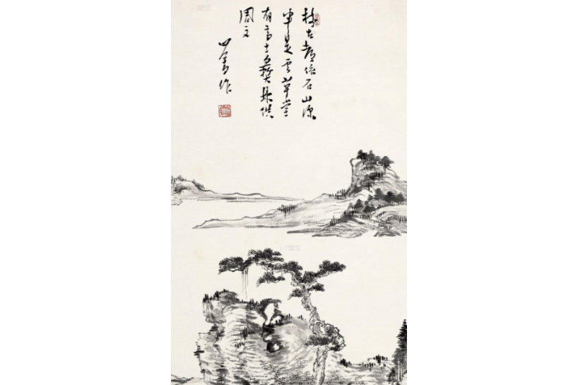 草堂高士圖
