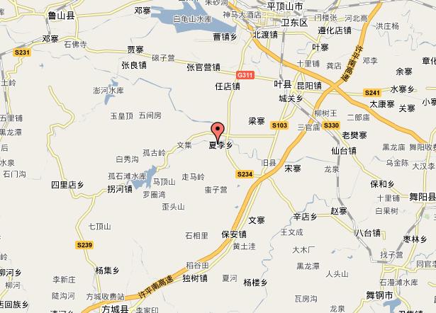 夏李鄉在河南省內位置