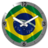 巴西國旗時鐘