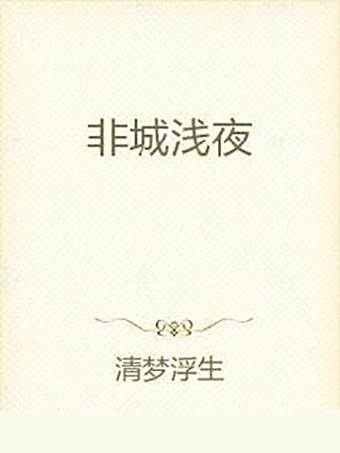 非城淺夜 非城淺夜