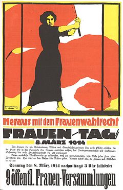 德國國際婦女節海報