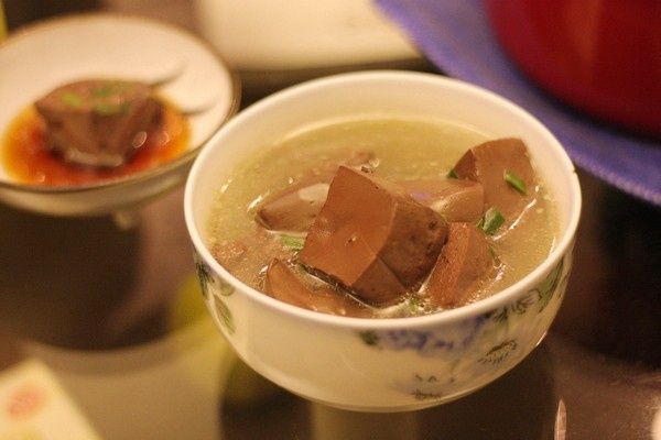 豬紅韭菜湯 豬紅韭菜湯