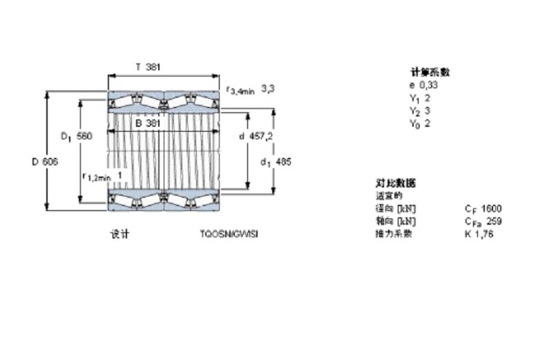 SKF BT4-8125E1/C725軸承 SKF BT4-8125E1/C725軸承
