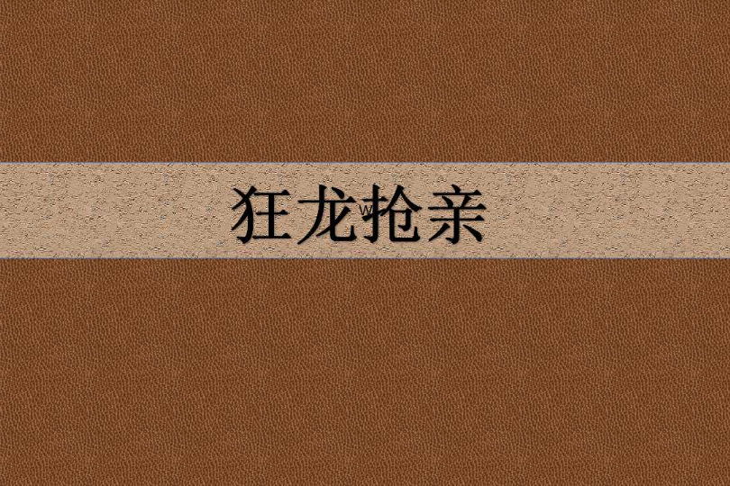 狂龍搶親 狂龍搶親
