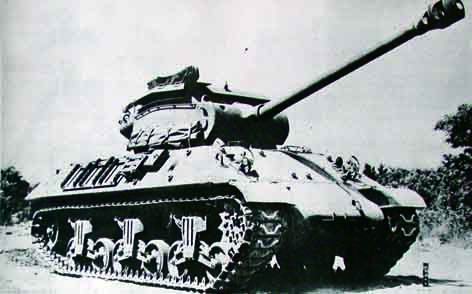 炮塔頂部加裝裝甲頂蓋的M36