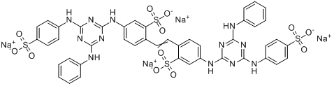 4,4\x27-二[[4-苯氨基-6-（對磺酸苯氨基）-1,3,5-三嗪-2-基]氨基]1,2-二苯乙烯-2,2\x27-二磺酸四鈉鹽