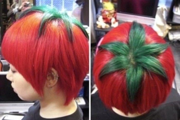 西紅柿頭 西紅柿頭