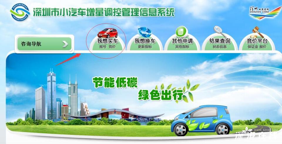 深圳市小汽車增量調控管理信息系統