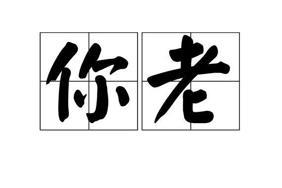 你老 你老