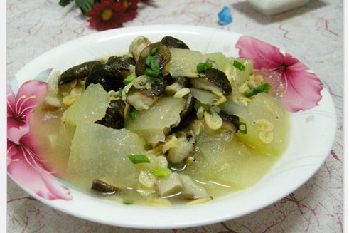 蘑菇燒冬瓜 蘑菇燒冬瓜