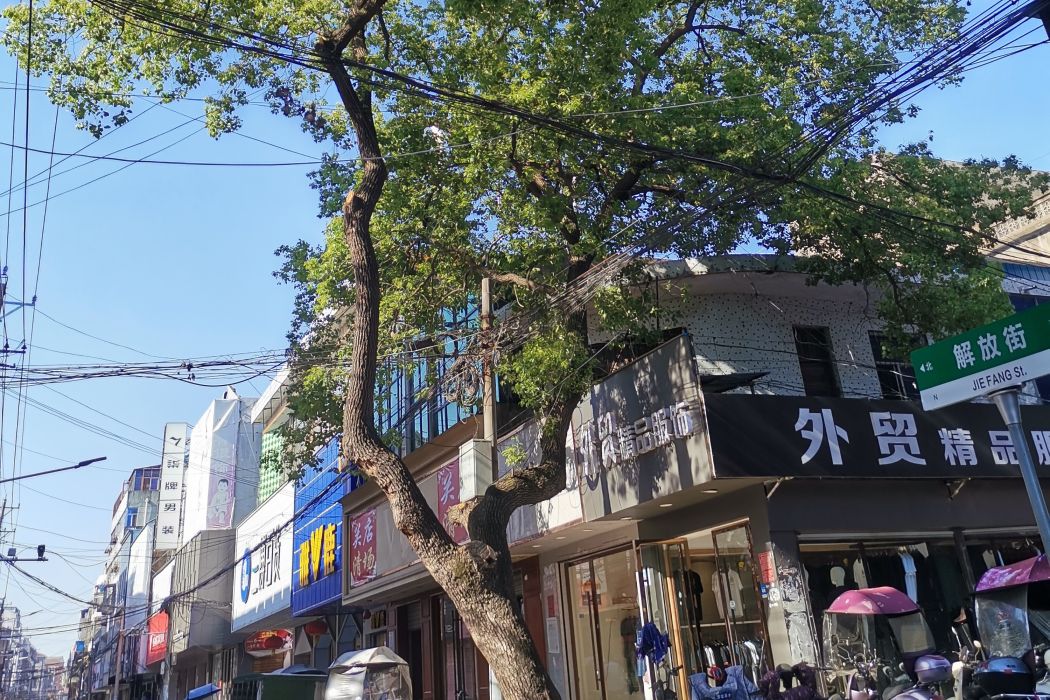 解放街(應城市最古老的南北向街道名) 解放街(應城市最古老的南北向街道名)