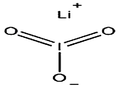 碘酸鋰結構式