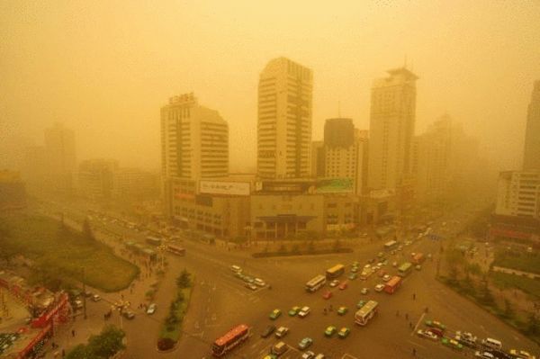 北京沙塵暴天氣