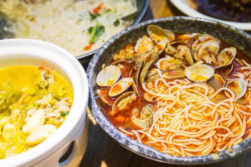 花蛤湯麵 花蛤湯麵