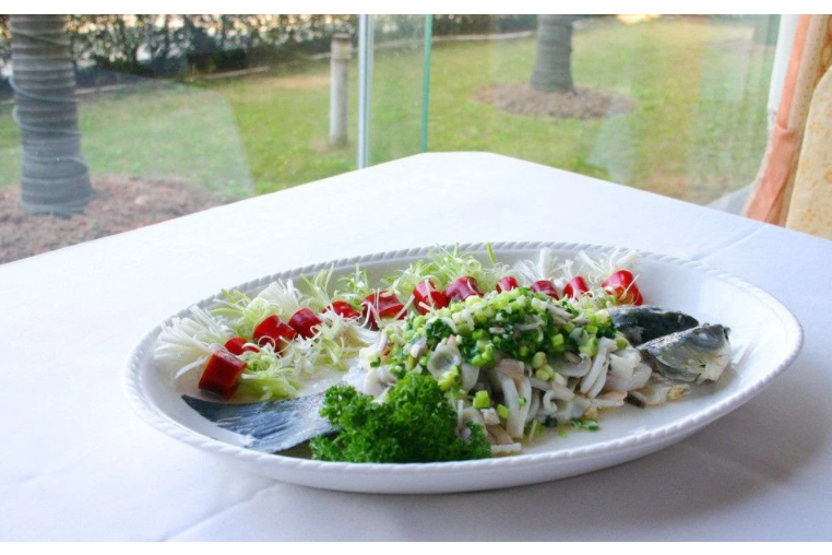 蔥油鯇魚