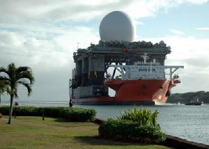 美軍反導系統海基X波段雷達