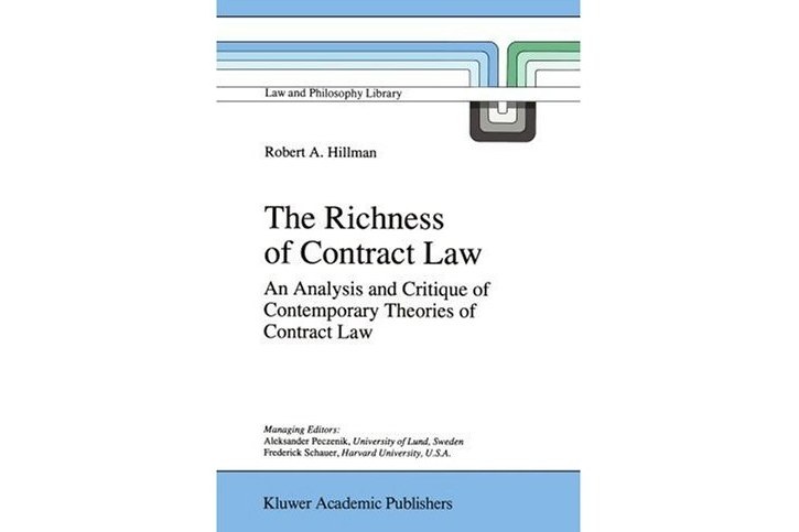 The Richness of Contract Law The Richness of Contract Law
