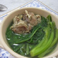 筒骨春菜湯 筒骨春菜湯