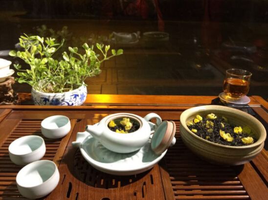 臘梅紫筍茶 臘梅紫筍茶