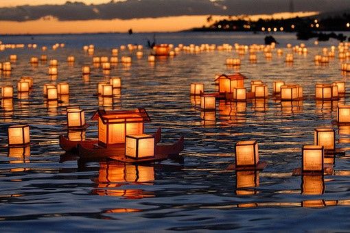 婆溪河燈 婆溪河燈