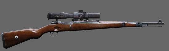Kar98k毛瑟步槍(德國毛瑟98狙擊步槍)