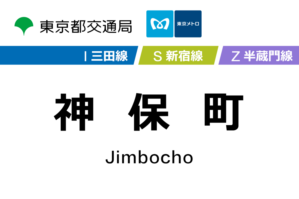神保町站 神保町站