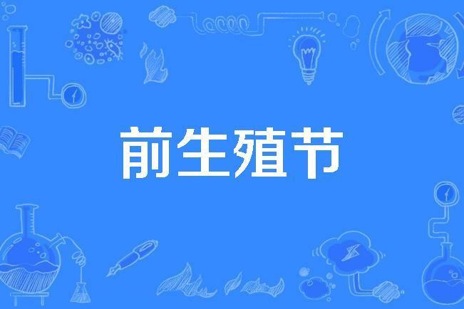前生殖節 前生殖節