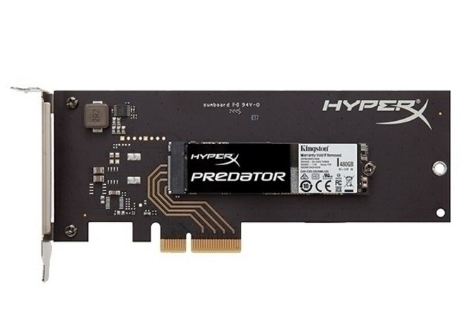 金士頓HyperX Predator PCIe(960GB) 金士頓HyperX Predator PCIe(960GB)