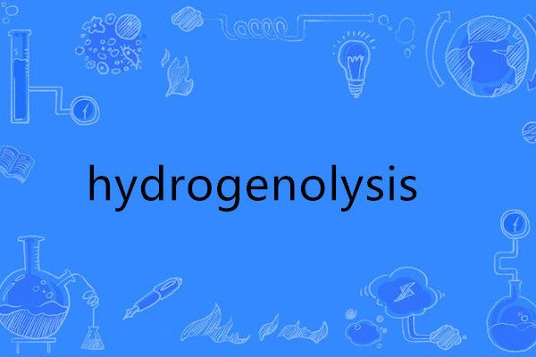 hydrogenolysis hydrogenolysis