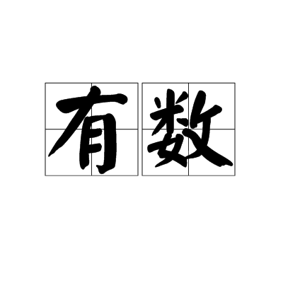 有數 有數