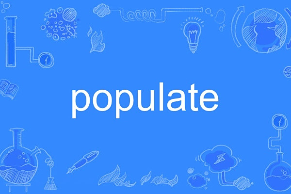 populate