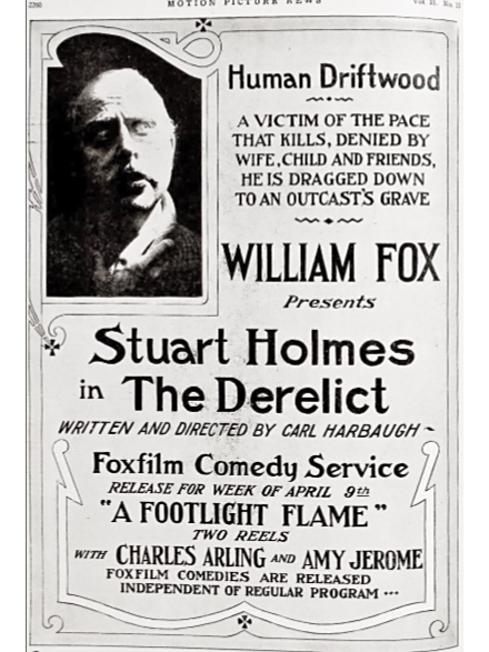 The Derelict(美國1917年Carl Harbaugh執導的電影) The Derelict(美國1917年Carl Harbaugh執導的電影)