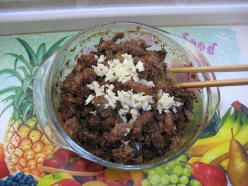 粉蒸茄子 粉蒸茄子