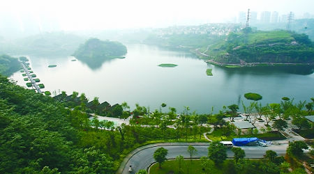 重慶九龍坡彩雲湖國家濕地公園