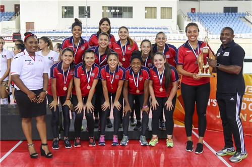 哥斯大黎加女排獲得銅牌