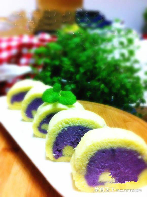 紫薯小山卷