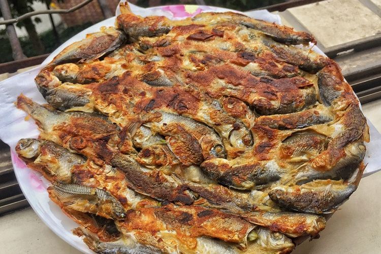 香煎小魚 香煎小魚