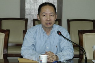 陳宏在西安交大管理學院院長聘任會上