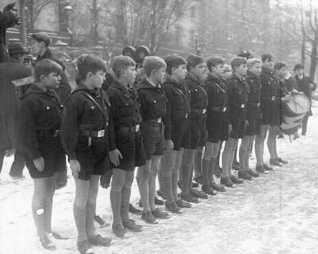 早期的希特勒青年團受訓