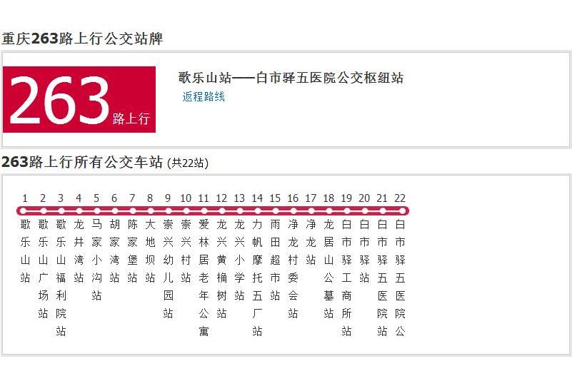 重慶公交263路
